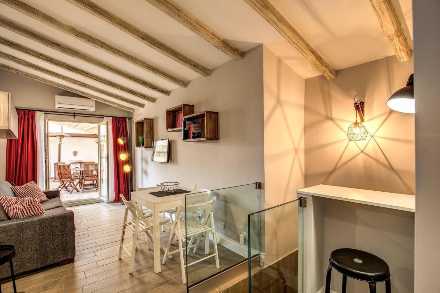 Appartement Attic With Terrace By Trevi Fountain à Rome Extérieur photo