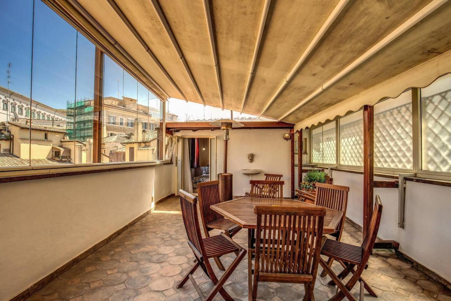Appartement Attic With Terrace By Trevi Fountain à Rome Extérieur photo