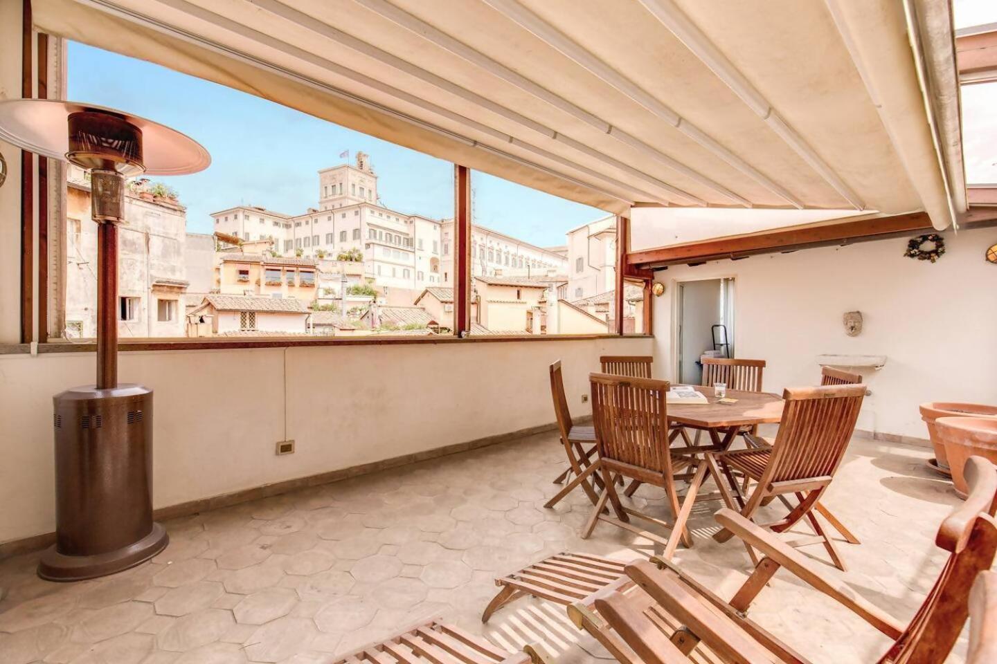 Appartement Attic With Terrace By Trevi Fountain à Rome Extérieur photo